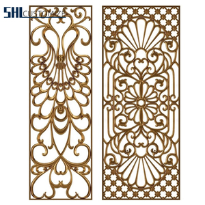 Luxury Stainless Steel <strong>Partition</strong> <strong>Wall</strong> Laser Cut <strong>Panel</strong> for Hotel <strong>Lobby</strong> Villa Club Custom Metal Room Divider Design - Product Image 6