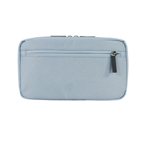Organisateur de voyage portable résistant à l'eau 5 #   Étui de rangement étanche avec fermeture éclair, logo personnalisé imprimé, sac en polyester tendance pour homme - Product Image 3