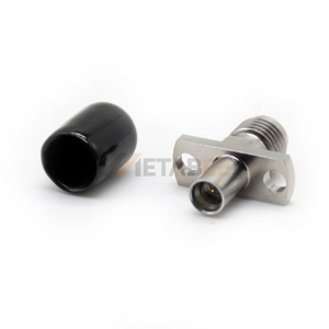 อะแดปเตอร์สแตนเลสสตีล SMA ตัวเมีย ถึง <span class=keywords><strong>BMA</strong></span> ตัวเมีย 18GHz พร้อมหน้าแปลน 2 รู ตัวเชื่อมต่อโคแอกเชียล RF แบบตรงชนิด Blind-Mate Coupler - Product Image 2