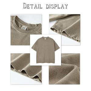 High Quality 100% Cotton Oversized Blank T-Shirt Wholesale <b>Plain</b> <b>White</b> Sublimation T Shirts Custom Printing <b>Tee</b> - Product Image 2