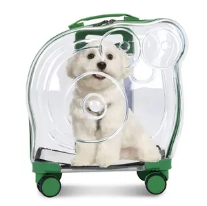 탈착식 바퀴와 공장 도매 하이 퀄리티 휴대용 맞춤형 애완 동물 캐리어 가방