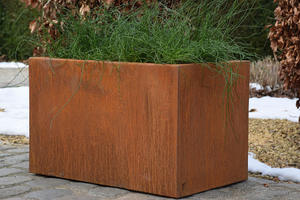 <span class=keywords><strong>Precio</strong></span> barato de metal decorativos plantadores/alto cuadrado plantadores/grande al aire libre maceta - Product Image 4