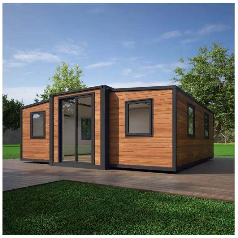 quick installation prefabricated 20 40 feet living container house Foldable prefab expandable tiny house