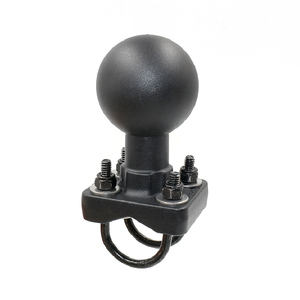 Armrest Fixed <b>Bracket</b> U-bolt Mounts Double U-shaped Ball Head Base Circular Tube Fixed <b>Bracket</b> - Product Image 5