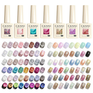 <span class=keywords><strong>CANNI</strong></span> Serie Ojo de Gato, Uñas Acrílicas, 96 Colores, 9ml, Esmalte de Uñas en Gel UV, Serie Flash, Serie Glitter, Esmalte de Gel, Barniz para Salón de Uñas - Product Image 1