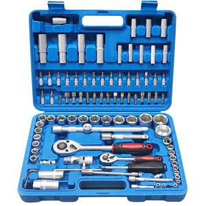 Juego de Herramientas Profesional de 94 Piezas para Reparación de Automóviles, Caja de Herramientas Universal OEM Personalizable, Llaves de Trinquete, Destornilladores para Plástico - Product Image 1