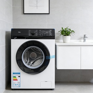Household Front Load Washing Machine 7kg 8kg Energy Saving Fully Automatic <b>Drum</b> With Child Lock Front Load Washing Machine - Product Image 1