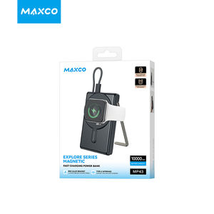 <span class=keywords><strong>Maxco</strong></span> New Trending Explore Series 10000mAh Magnetic Fast Charging Power Bank Chargeur sans fil pour téléphones intelligents - Product Image 6
