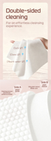 MIRODEAR Lingettes Faciales en Coton Soyeux 160 Pièces, Jetables, Usage Domestique, Humides/Sèches, Sans Peluches, Conception à Tirer, Douces pour la Peau, Nettoyantes