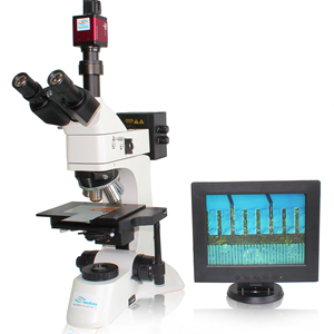 Microscope métallurgique à champ foncé polarisant DIC Boshida BD-3230A pour la recherche sur les matériaux et l'analyse des métaux - Product Image 1