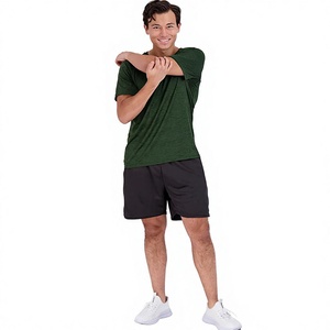 Camiseta de Manga Corta para Hombre, Cuello Redondo, Color Sólido, Algodón Súper Suave, Ligera, Informal, Ecológica, Corte Regular, Hecha a Medida - Product Image 5