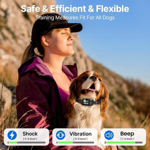รั้วสุนัขไร้สาย Attefine GPS 49-6561 ฟุต วงกลม กำหนดขอบเขตได้ ติดตามสัตว์เลี้ยงแบบเรียลไทม์ - Product Image 4