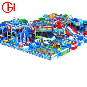 Set di Giochi per Parco Giochi al Coperto per Bambini, Design Personalizzato, Mini Giostra Commerciale a Tema con Scivolo - Product Image 1