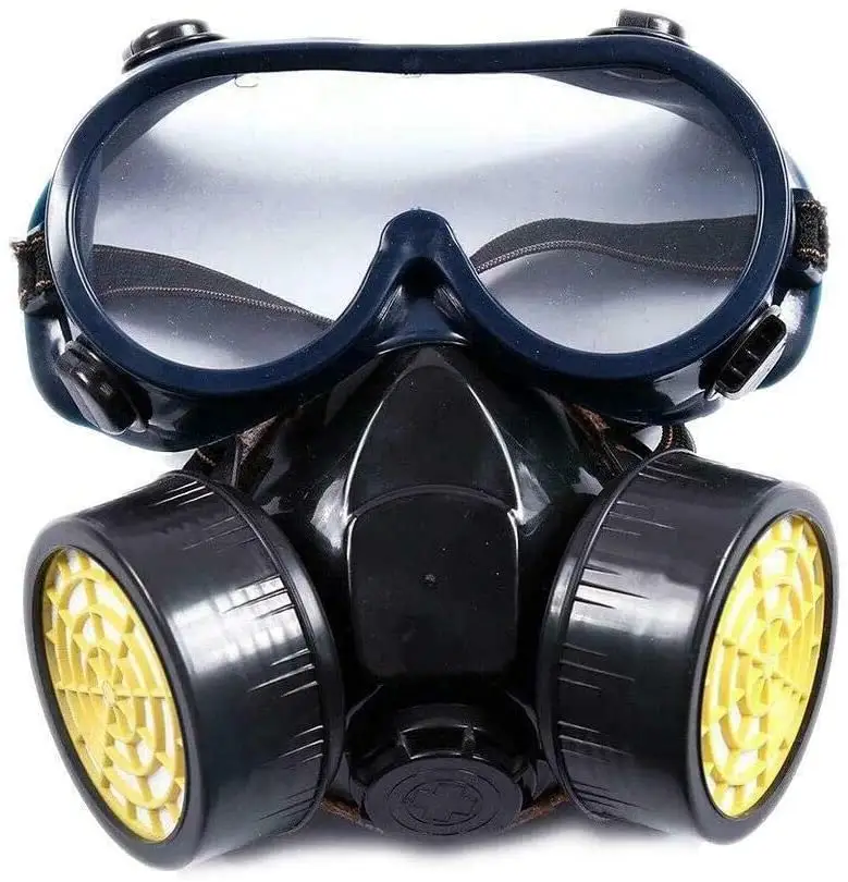 Eye Protection Respirator Protection in Paint Sprayer Woodworking Dust Protection Reusable Gas Mask