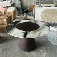 Dalle de marbre noir et blanc de haute qualité, pierre naturelle, grande taille, imperméable, durable, pour comptoirs de cuisine, meubles de salle de bain et surfaces de table basse