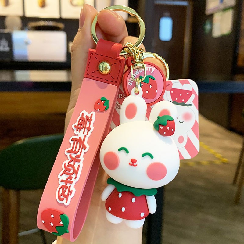 Fruit bear animal series-raspberry rabbit