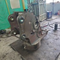 Concasseur à ventouses, usine directe, haute performance, acier, excavatrice hydraulique, aimant, broyeur