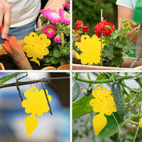 Fabriek Directe Gele Fruitvlieg Insect Sticker Trap Board Sterke Lijm Effen Plastic Milieuvriendelijk