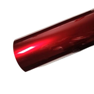 Pellicola Adesiva per Auto <span class=keywords><strong>Rosso</strong></span> Sangue Lucido, Rivestimento per Veicoli in <span class=keywords><strong>Vinile</strong></span> - Product Image 1