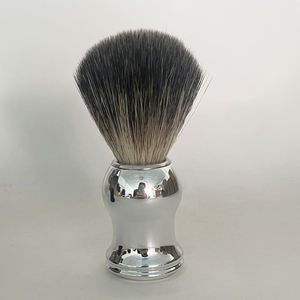 ZY Wet Shaving Brosse à cheveux synthétiques pour crème à raser et savon Outil essentiel du <span class=keywords><strong>barbier</strong></span> - Product Image 2