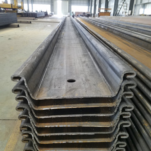 Panneaux de palplanches en acier de type U et Z pour <span class=keywords><strong>quai</strong></span>, mur de protection et mur de soutènement - Product Image 5