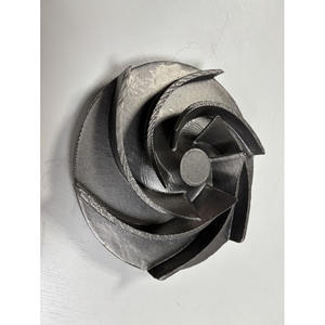 Prototipo de Impulsor de Bomba Impreso en 3D con Diseño Innovador Mediante el Proceso de Fundición por Inyección Rápida para Fluidos Agresivos CF8/CF8M - Product Image 3