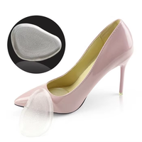 YEBEI Coussinets d'avant-pied Inserts à talons hauts Extra doux Amorti de l'avant-pied Coussins de boule de pied Hot Popular Pu Invisible Foot Pads
