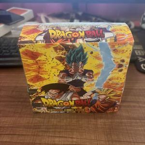 Cartes à collectionner - Édition anglaise écologique, packs de 1/2/5 yuans avec cartes de héros à bords dorés <span class=keywords><strong>3D</strong></span>, mettant en scène Son Goku et Vegeta - Product Image 3