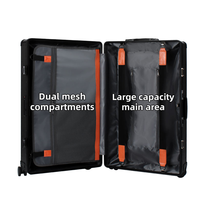 Hard Anti Theft Travelling Waterproof Smart Luggage Trolley Set TSA Luxury  Suitcase