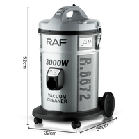 Nouvel Aspirateur Puissant de 25 L avec Aspiration Puissante pour l'Extraction et la Collecte de Poussière, Filtration, Usage Domestique