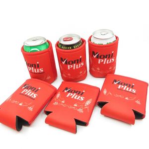 Custom 5mm Neoprene <b>Collapsible</b> Sublimation Beer Can Cooler Sleeve Insulated Stubby Holder COOZIES S Folding Cooler Bags - Product Image 3