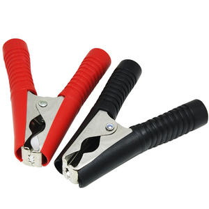 Pinza de cocodrilo de 100A de acero inoxidable con aislamiento de plástico para cables de arranque de coche de alta resistencia - Product Image 4