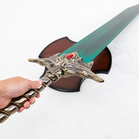 Nouvelle épée de lune Demon's Souls de 115 cm, décoration murale pour la maison, accessoire de cosplay, épée de collection de jeu, vente en gros