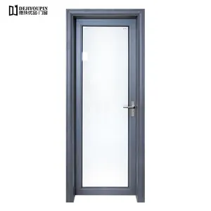 Porta de banheiro design interior de alumínio