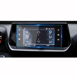 Accesorios de coche para <span class=keywords><strong>Peugeot</strong></span> <span class=keywords><strong>E2008</strong></span>, 4008 pantalla de navegación GPS Protector de vidrio templado Auto vehículo REPRODUCTOR DE DVD pegatinas de película - Product Image 3