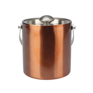 Con tapa sellada 3L y 2L Cubo de hielo de doble pared color cobre - Product Image 2