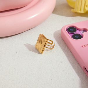 กล่องรูปหัวใจรูปหัวใจสีทองปรับได้ดีไซน์หรูหราของขวัญเครื่องประดับ - Product Image 4