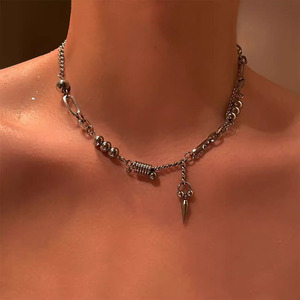 Paslanmaz Çelik Katlanır Kolye Fotoğraf Kutulu Yuvarlak Katlanır Madalyon Kolye - Product Image 3
