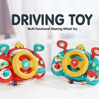 Volant de direction ABS multifonctionnel pour bébé et tout-petit, poussette, simulation de conduite, jouet éducatif pour enfants, Baohan