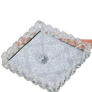 Crystal Handmade Napkin Dispenser Iron Countertop Napkin <b>Holder</b>/<b>Tissue</b> <b>Holder</b>/Paper Box for <b>Kitchen</b> Hotels Restaurants Home Use - Product Image 1