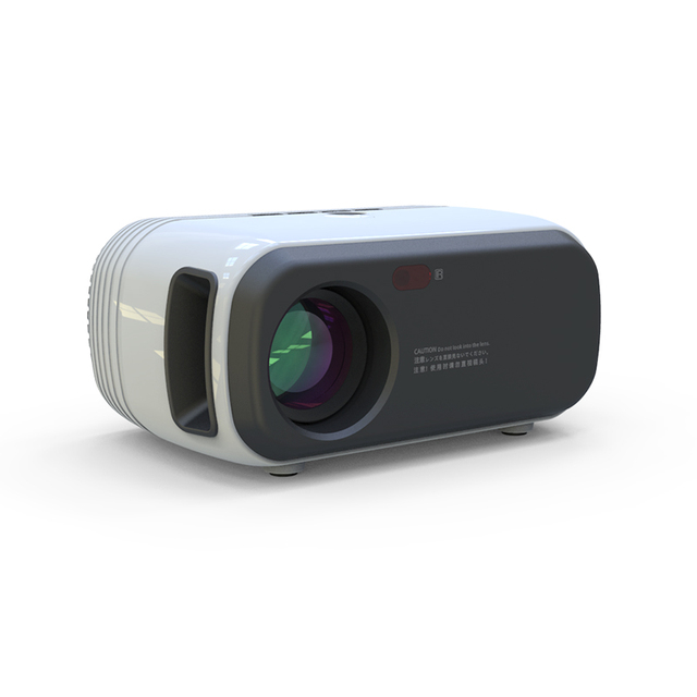 2025 New Digital TV Projector Portable LCD Projector Mini LED HD MI AV DVBT2 Digital TV Projector No Internet Required to Watch