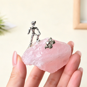 Wholesale New Design Eco-Friendly Energy Crystal Gemstone Shadow Carving Block & <b>Cube</b> Raw Stones Ornaments for Home Decoration - Product Image 3