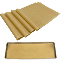 Papier sulfurisé double face enduit pour lyophilisation, résistant à la chaleur et imperméable, idéal pour la maison : pizza, sandwichs, biscuits, pain et gâteaux