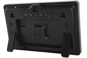 Trang Trí Nội Thất Lớn Kỹ Thuật Số Điện <span class=keywords><strong>LCD</strong></span> Hiển Thị Tường Bảng Đồng Hồ Báo Thức LED Lịch Đồng Hồ, Độ Ẩm Trong Nhà, 2 Báo Động Snooze DC 5V - Product Image 4