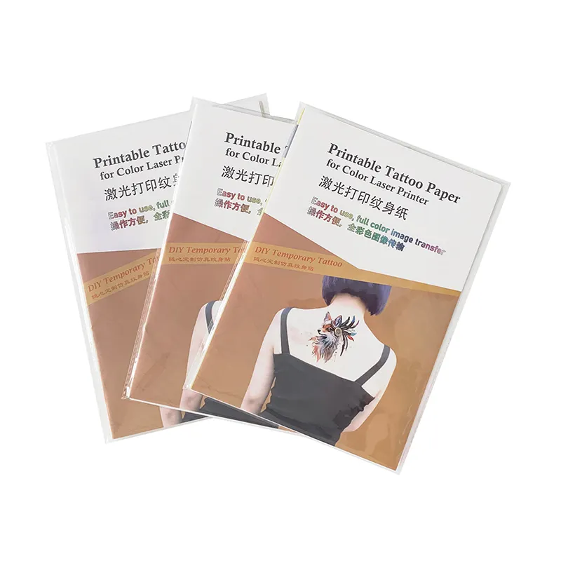 Papier de tatouage laser A4