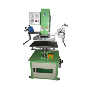 Hot Sale Pneumatic Precision Automatic Foil Stamping Machine Heat Press for Embossed Leather Gilding - Product Image 1