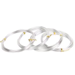 Alambre de metal plateado D 0,5mm 99.99% - Product Image 2