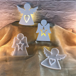 Moule en silicone pour résine fait main, style DIY, ornements décoratifs et outils pour gâteaux, pour la fabrication de résine, moule en plâtre - Product Image 4