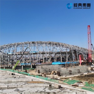 Customized Steel Structure Stadium Building Modern <strong>Sports</strong> Arena Prefab Building Structure - Product Image 5