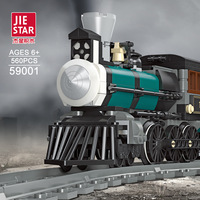 TH 10 Train à vapeur 59001 Briques de construction Modèle de briques Blocs de construction Cadeau de Noël 560+ pièces/ensemble